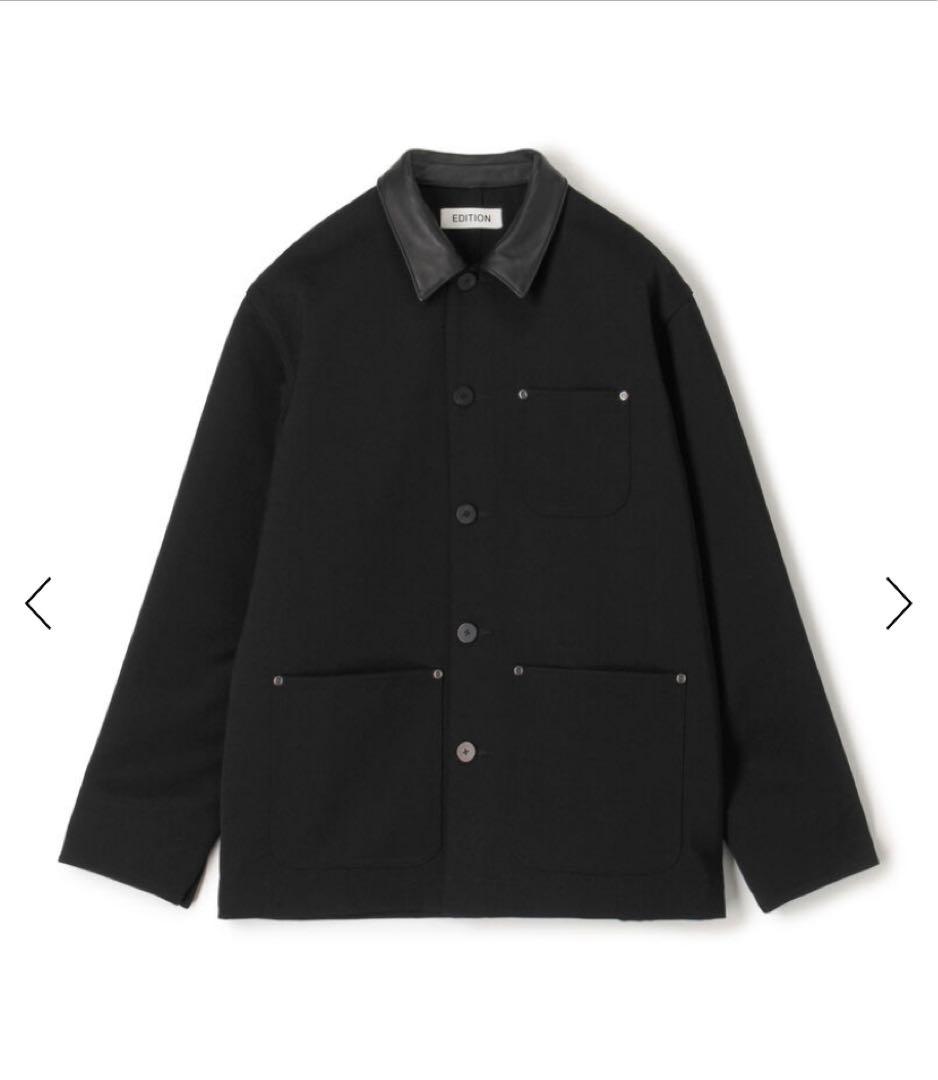 Edition ウールビンテージサテン カバーオール Mサイズ