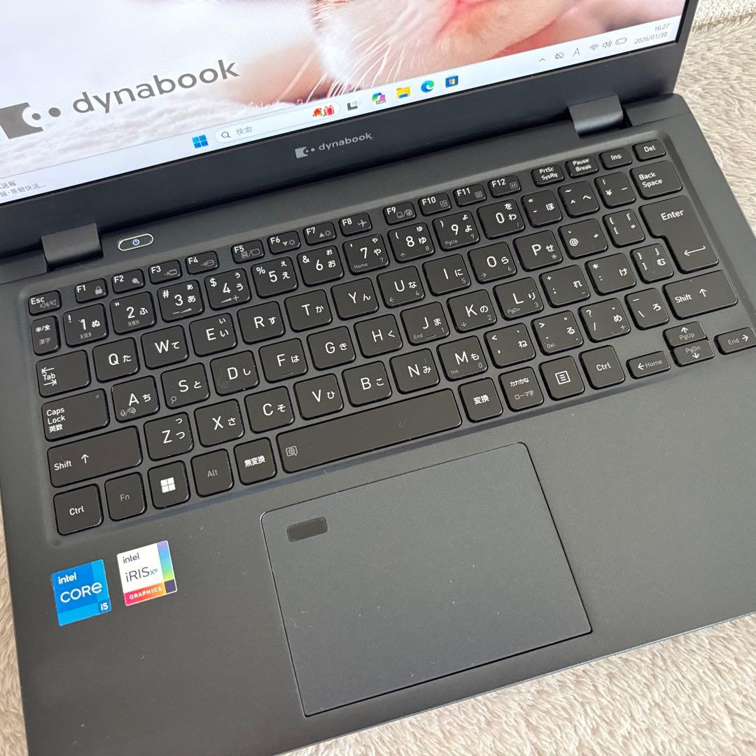 超美品DYNABOOK G83 KW 12世代 i5超軽型ノートPC 512