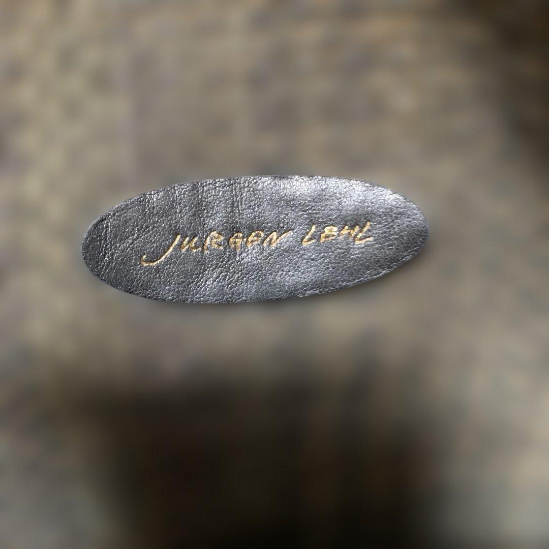 【値下げ】ヨーガンレール革メッシュブラックバッグ