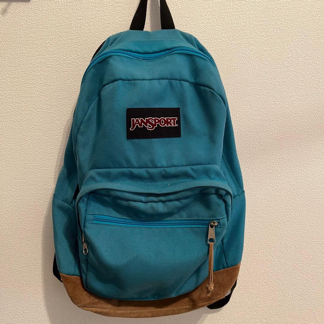 【レア色✨️ターコイズブルー】JanSport　ジャンスポーツ リュック