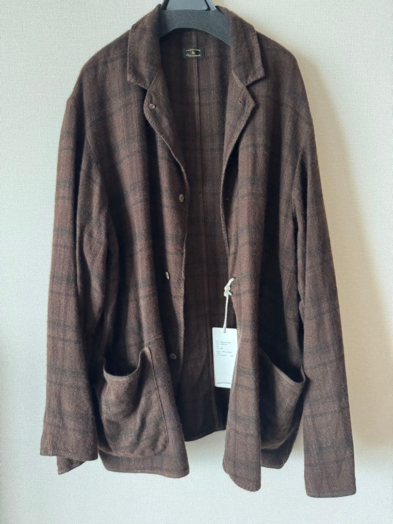 maatee&sons 25AW 折って折ってJK Cashmere Nel 4