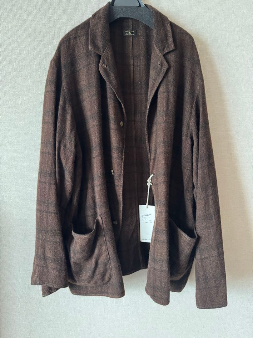 maatee&sons 25AW 折って折ってJK Cashmere Nel 4