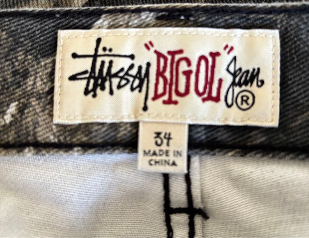 STUSSY BIG OL' JEAN REALTREE リアルツリー 34