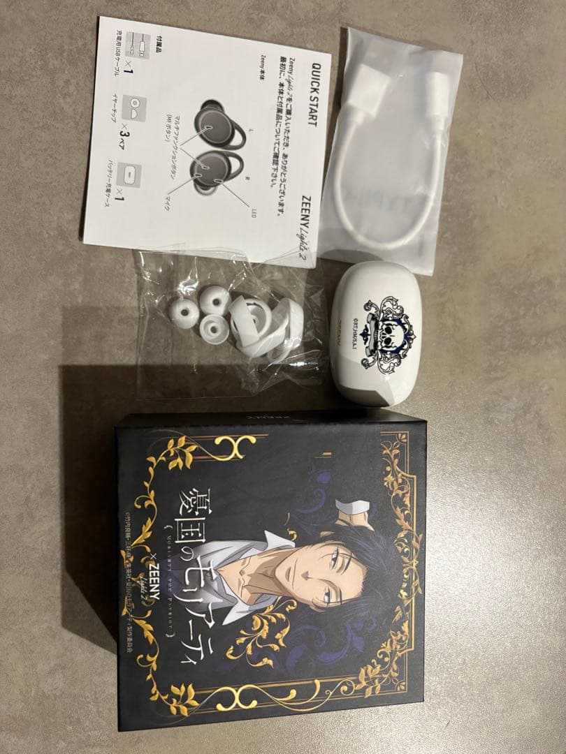 Zeeny Lights 2 × 憂国のモリアーティ　ワイヤレスイヤホン