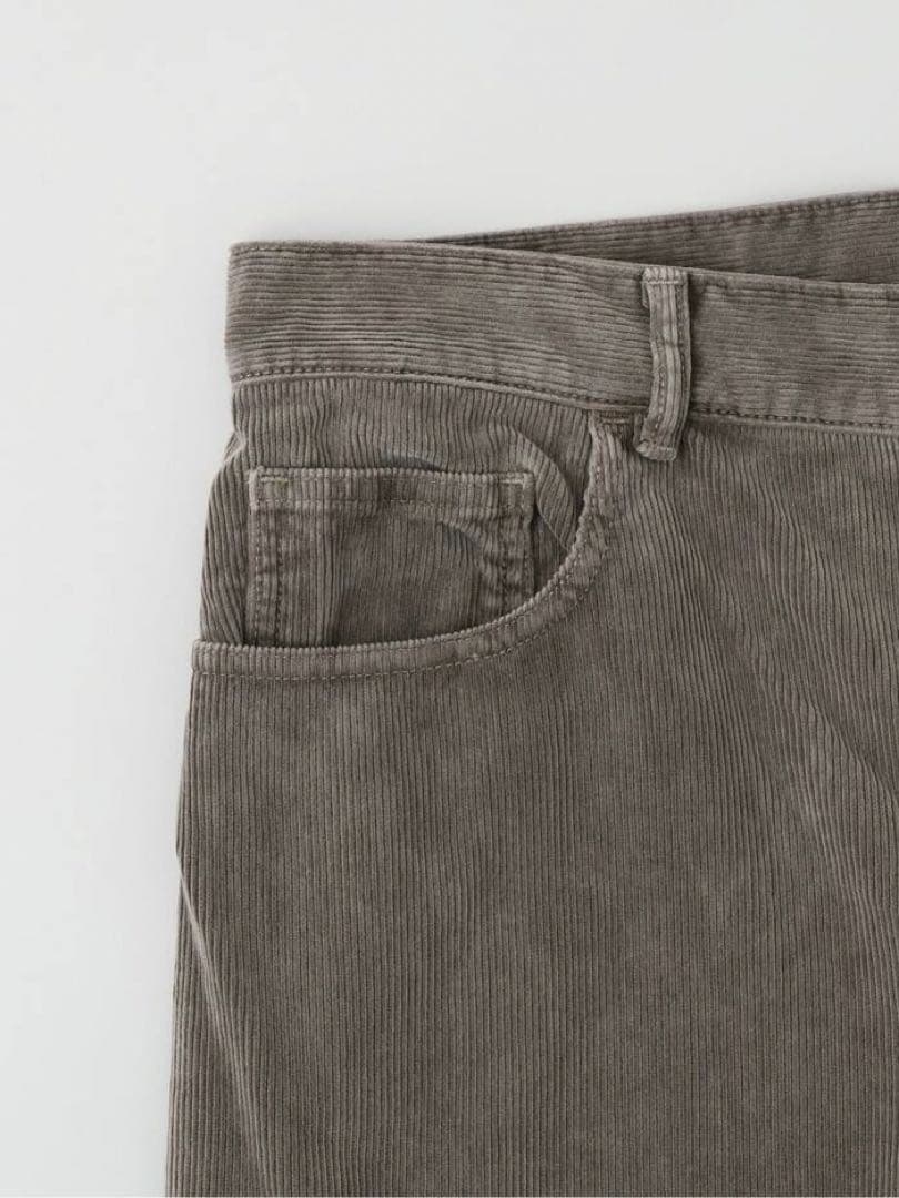 パンツ AURALEE PIGMENT DYED FINX CORDUROY 25aw