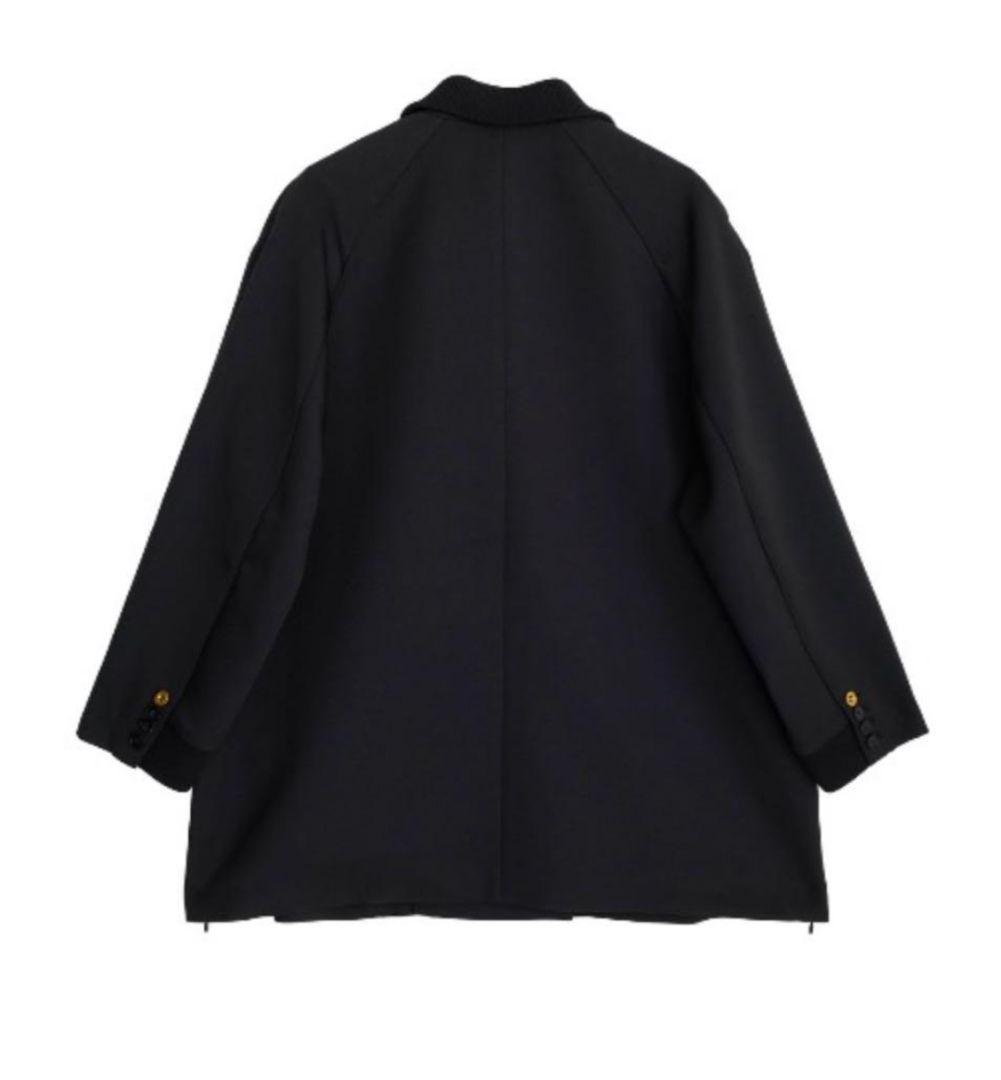 AMERI RIB SWITCHING OVER JACKET 黒 新品 タグ付