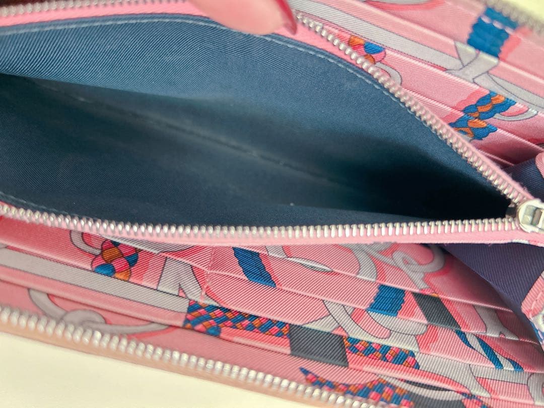 エルメス　シルクイン　長財布