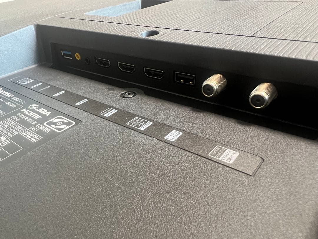 65U8FG 65インチ　液晶テレビ　2022年製　ハイセンス