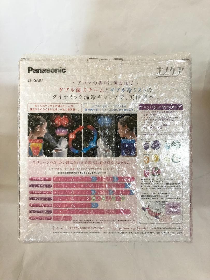 パナソニック　スチーマー　ナノケア　W温冷エステ　EH-SA97　12089