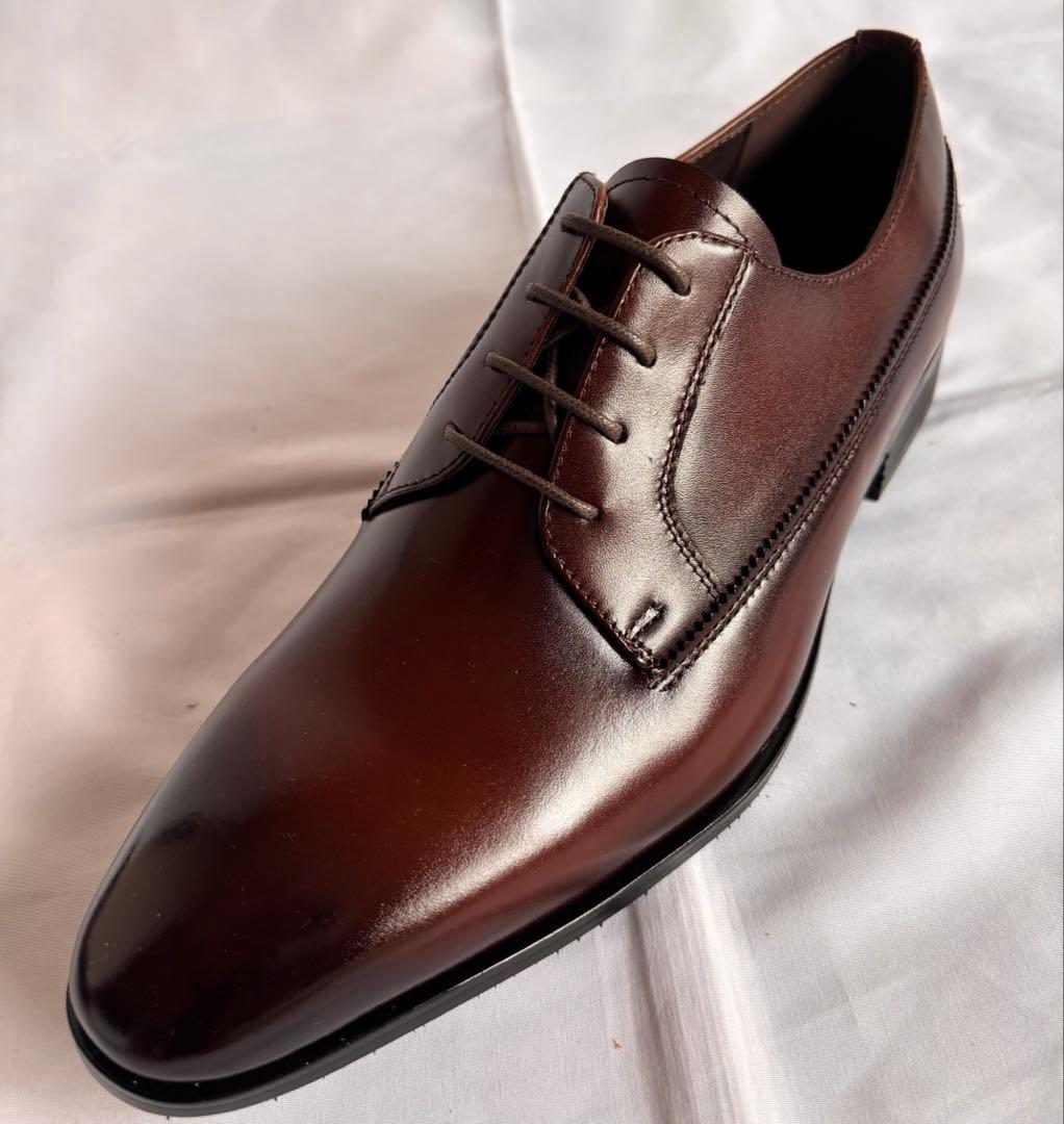 新品 [アントニオ デュカティ] 本革 外羽根 プレーン ビジネスシューズ 26