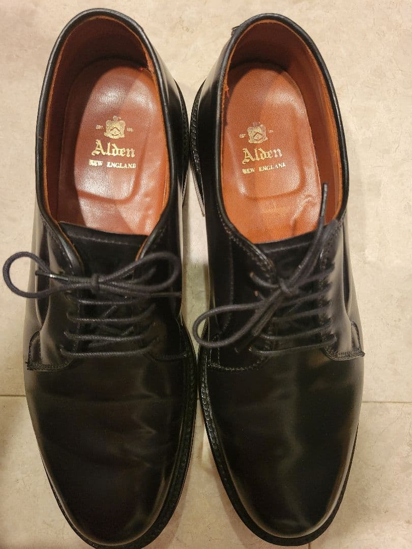 Alden ブラック 9901