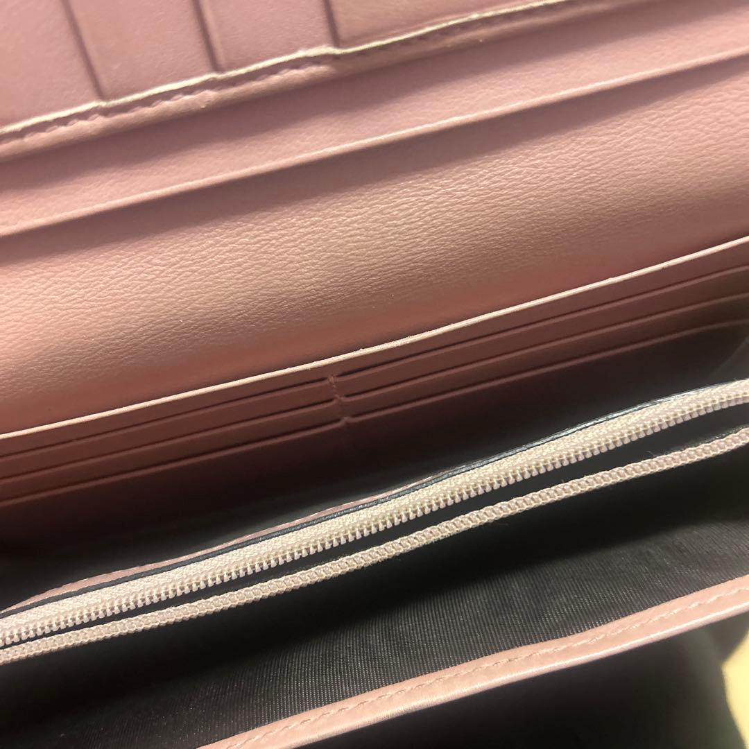 Gucci ピンク 長財布