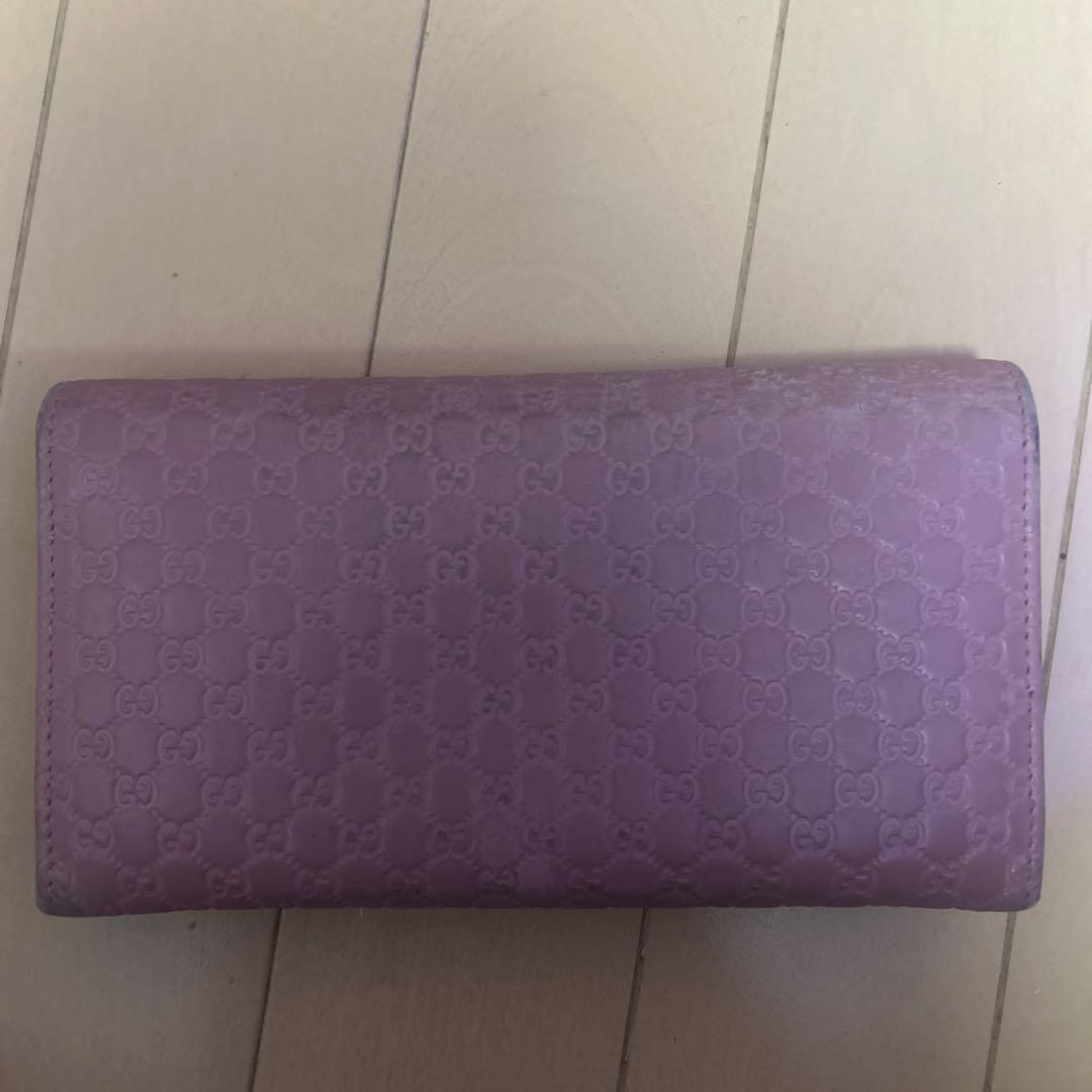 Gucci ピンク 長財布