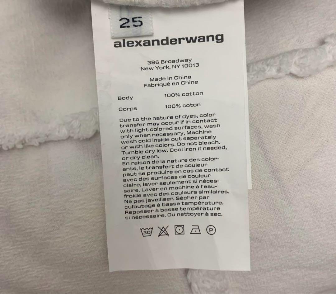 Alexander wang アレキサンダーワン　ショートパンツ25