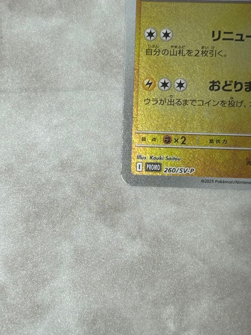 トウホクのピカチュウ