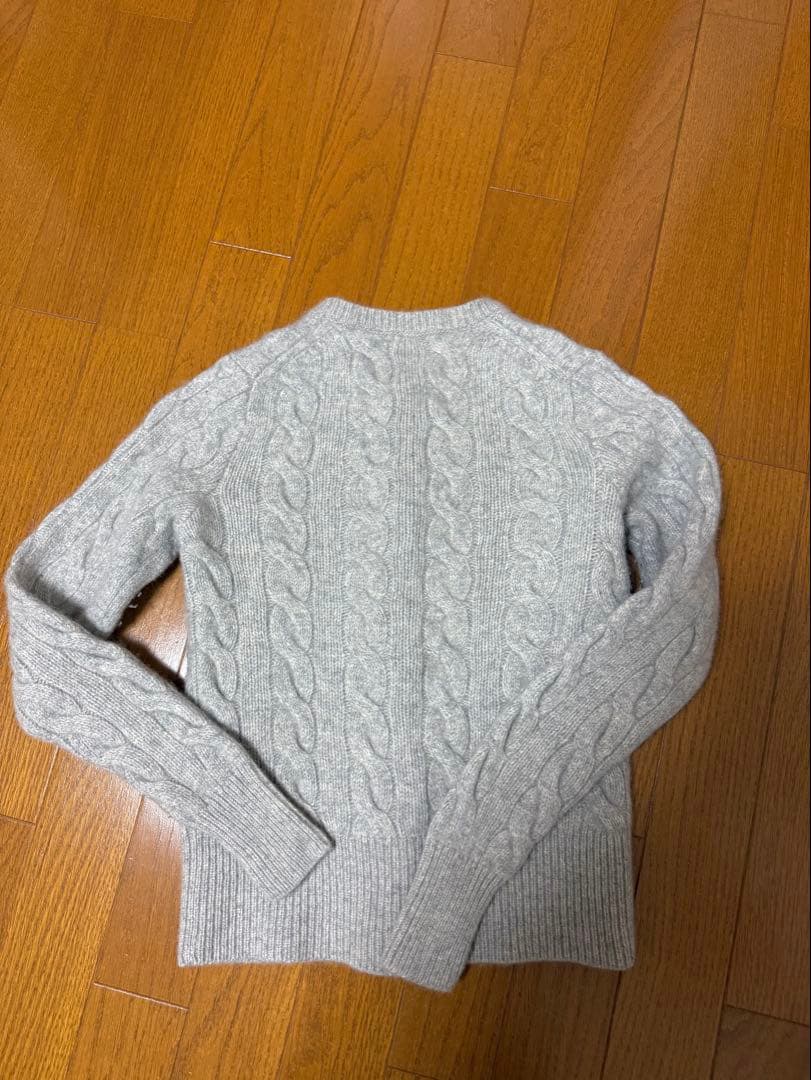 ラルフローレンケーブルニット カーディガンカシミヤ混　XS 値下げ中！