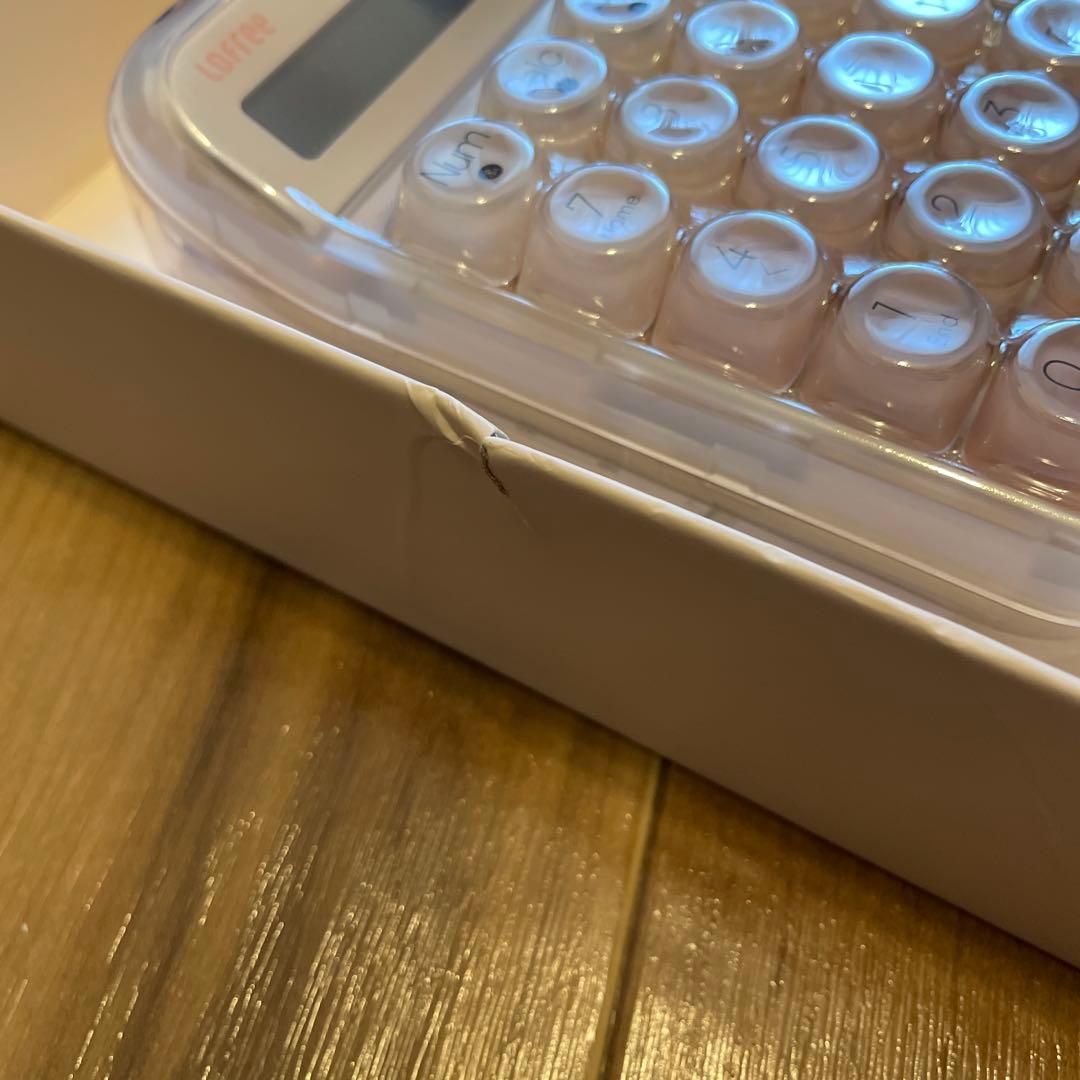 Lofree 電卓 ピンク リキッドファンデーション テンキー