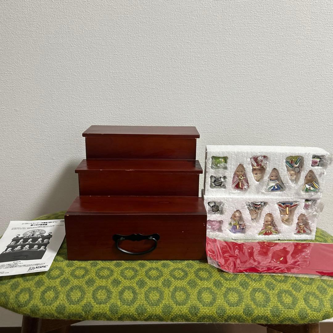 ローズオニール　キューピー　おひなさま3段飾り