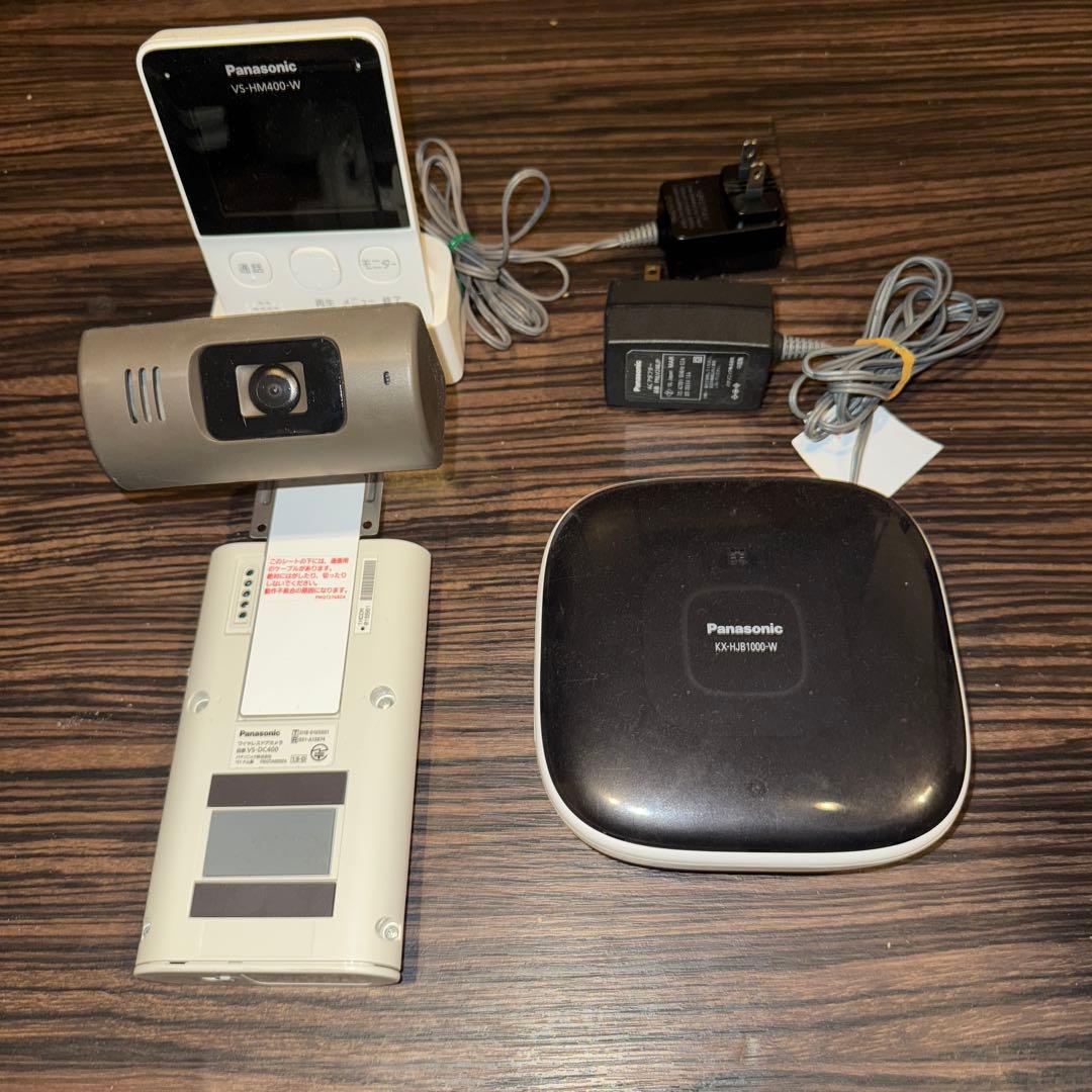ドアカメラ VS-HC400-W ホームユニットkx-hjb1000-w