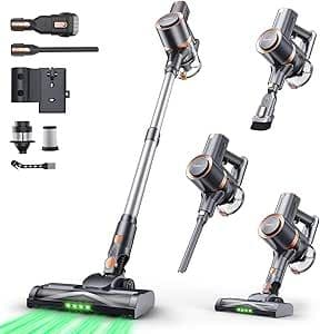 掃除機 コードレス 75Kpa真の超強力吸引 最軽量 自立式 サイクロン