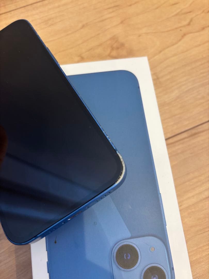 【中古】iPhone 13 mini 本体　ブルー　128GB