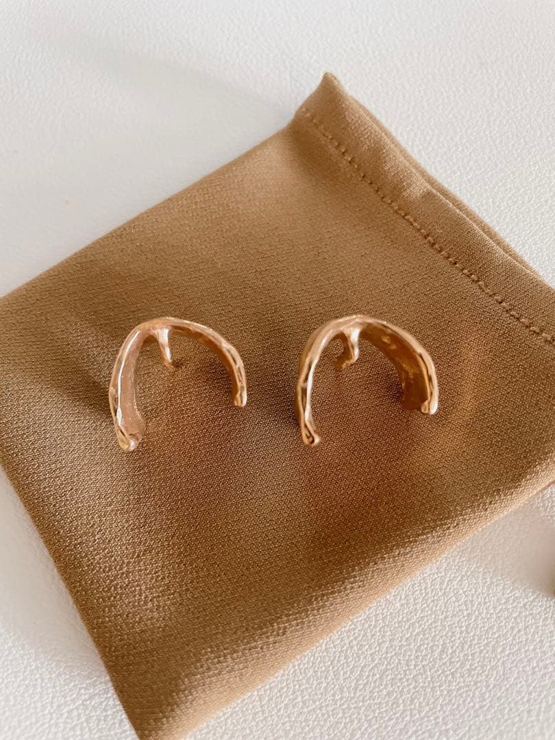 【uri】パスドスヘアピアス＋アントラーバレッタ