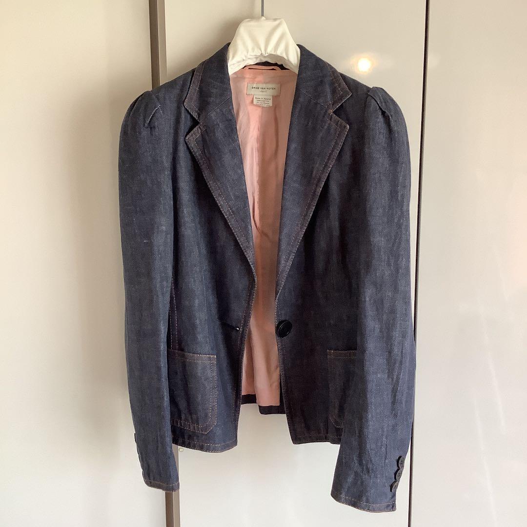 Dries van notenデニムジャケット