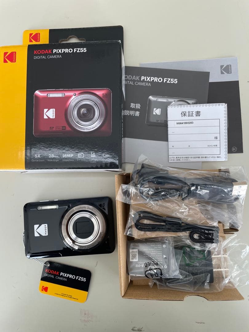 新品　Kodak PIXPRO FZ55 コンパクトデジタルカメラ