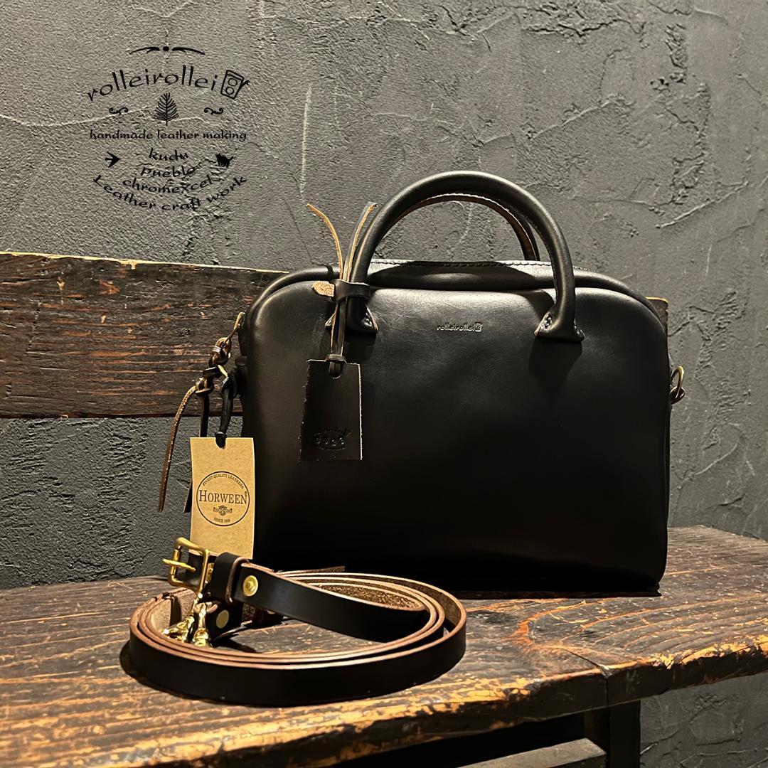 クロムエクセルレザーバッグ クロムエクセル ショルダーバッグ 茶芯 #323