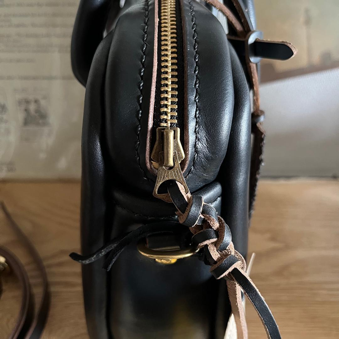 クロムエクセルレザーバッグ クロムエクセル ショルダーバッグ 茶芯 #323