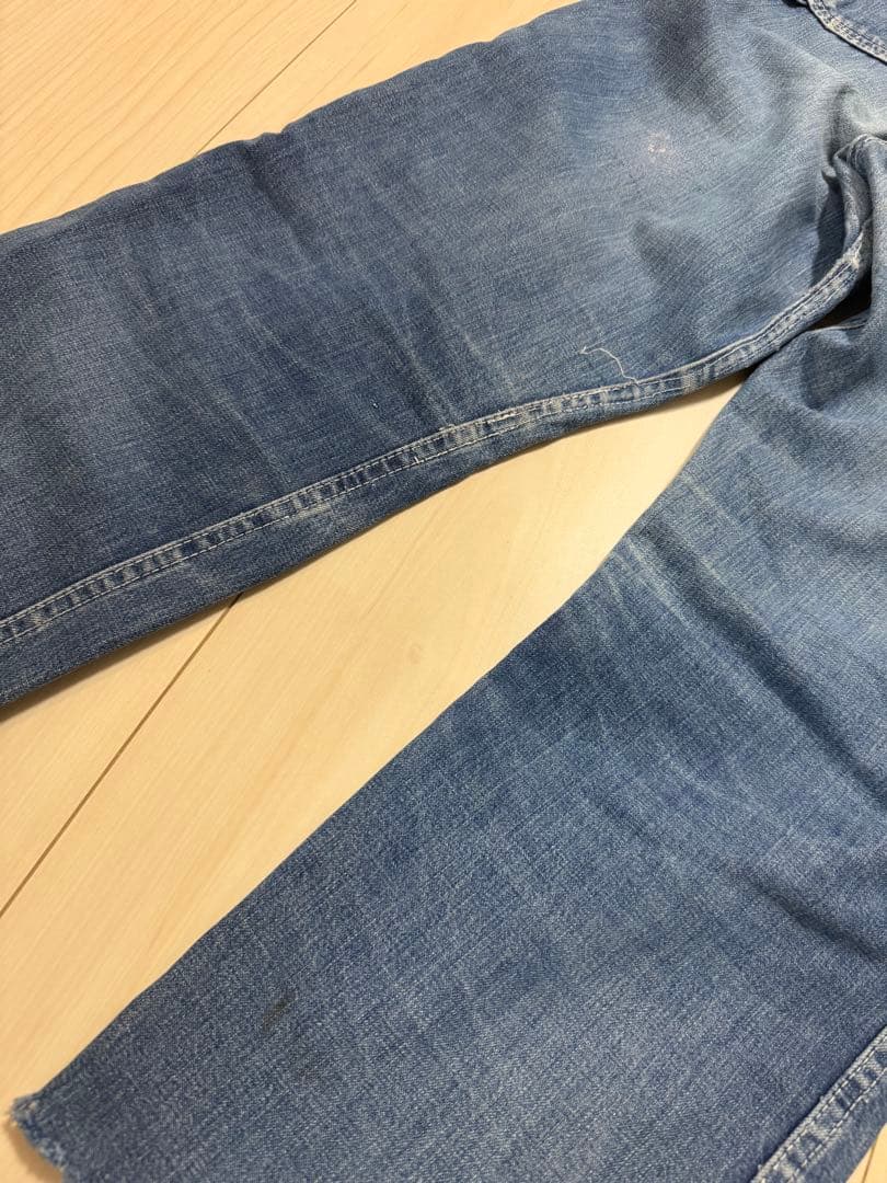 50s–60s デニム ベイカーパンツ／ペインターパンツ