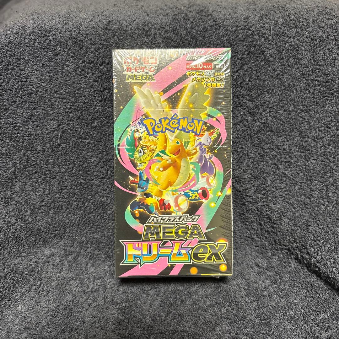 ポケモンカード MEGAドリームex 未開封シュリンク付きBOX