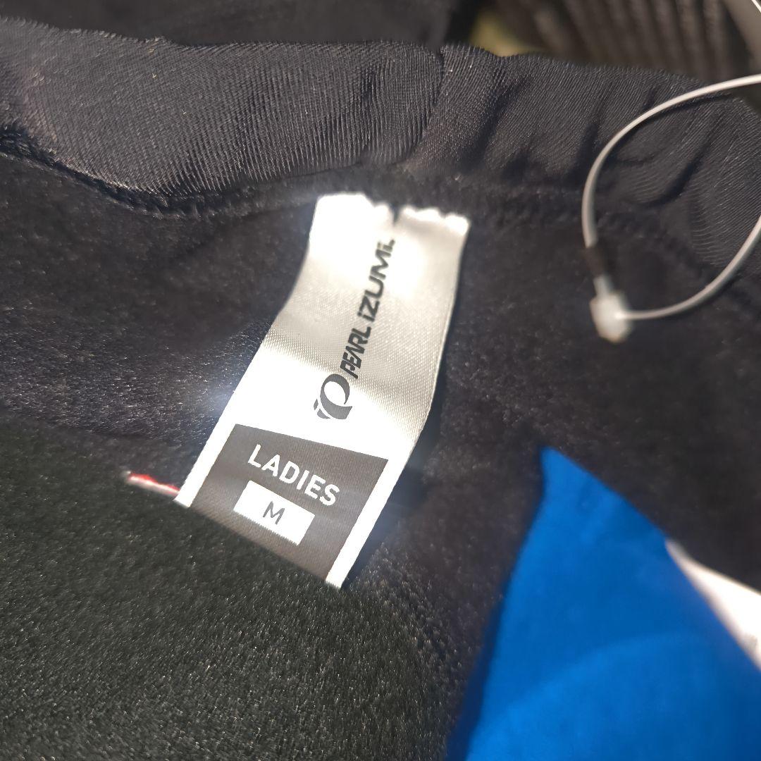 新品タグ付 パールイズミ　レディース　ウィンドブレーク　黒　裏起毛　Mサイズ