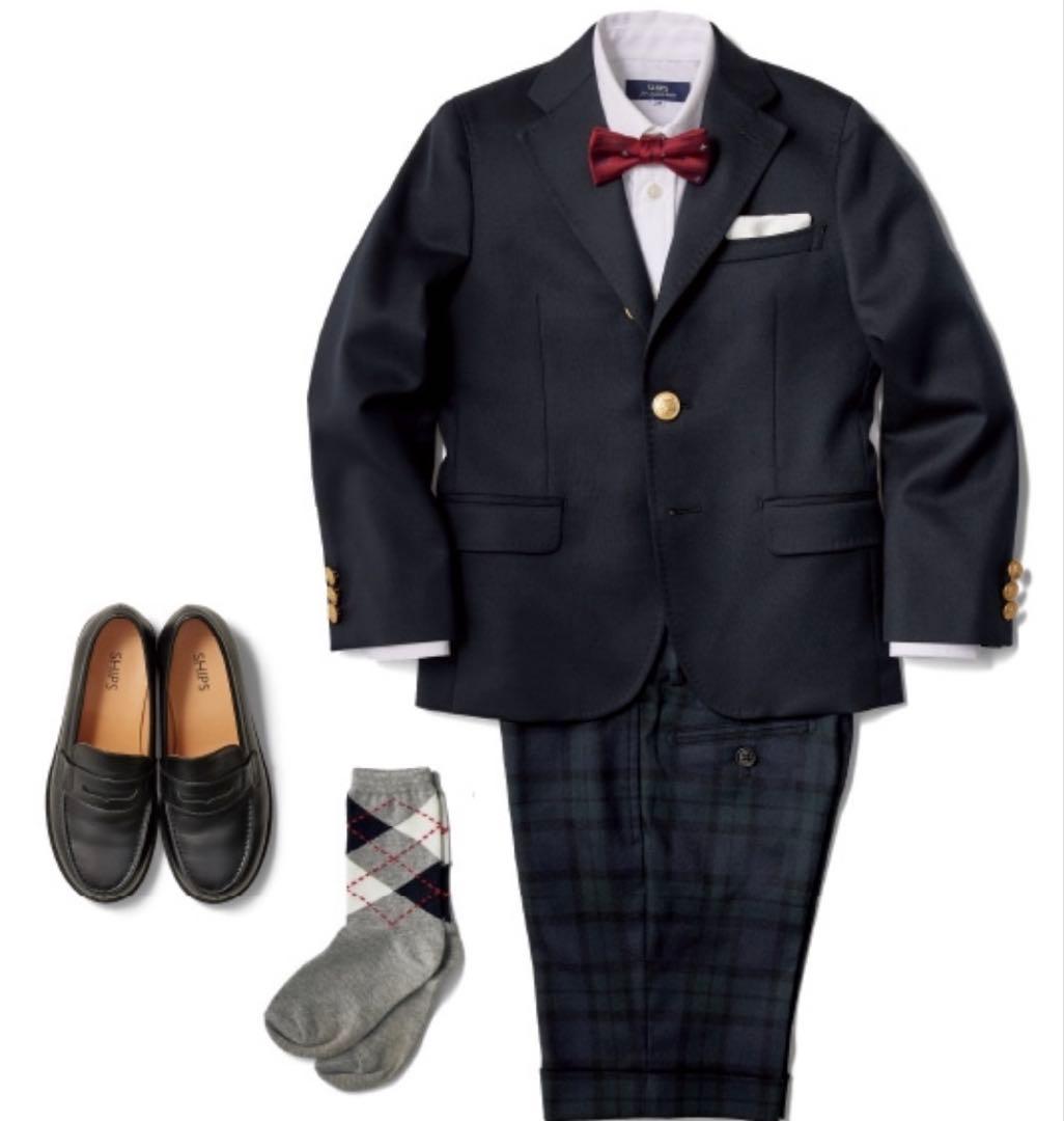 SHIPS セレモニー　フォーマル　110サイズ　卒園式　ジャケット　スーツ