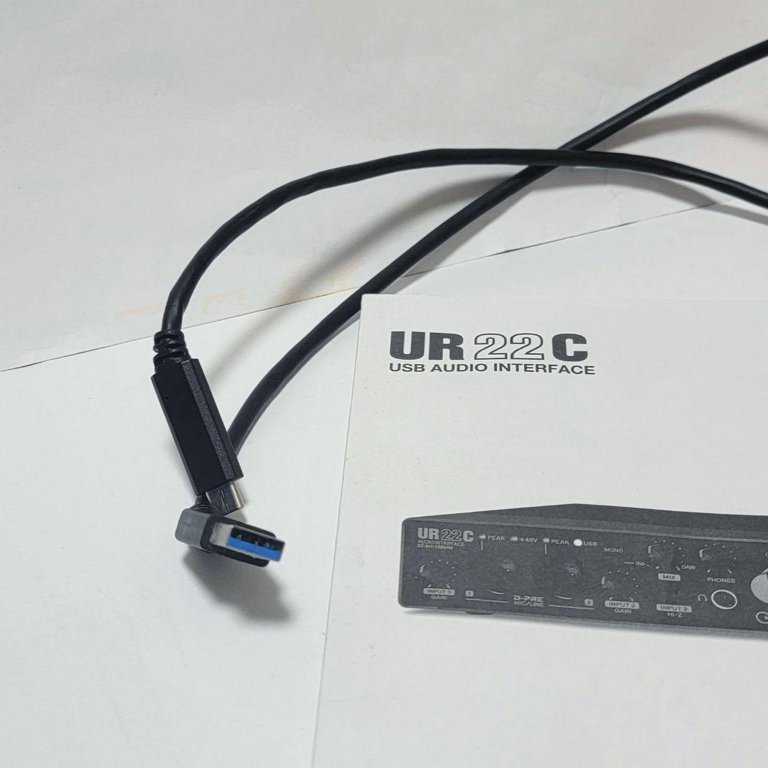 UR22C オーディオインターフェイス ケーブル付き
