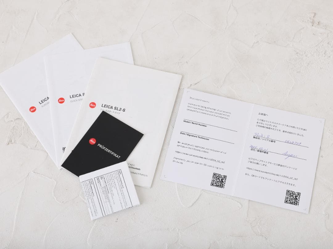 Leica SL-2S【実用中古品、バッテリー３本】