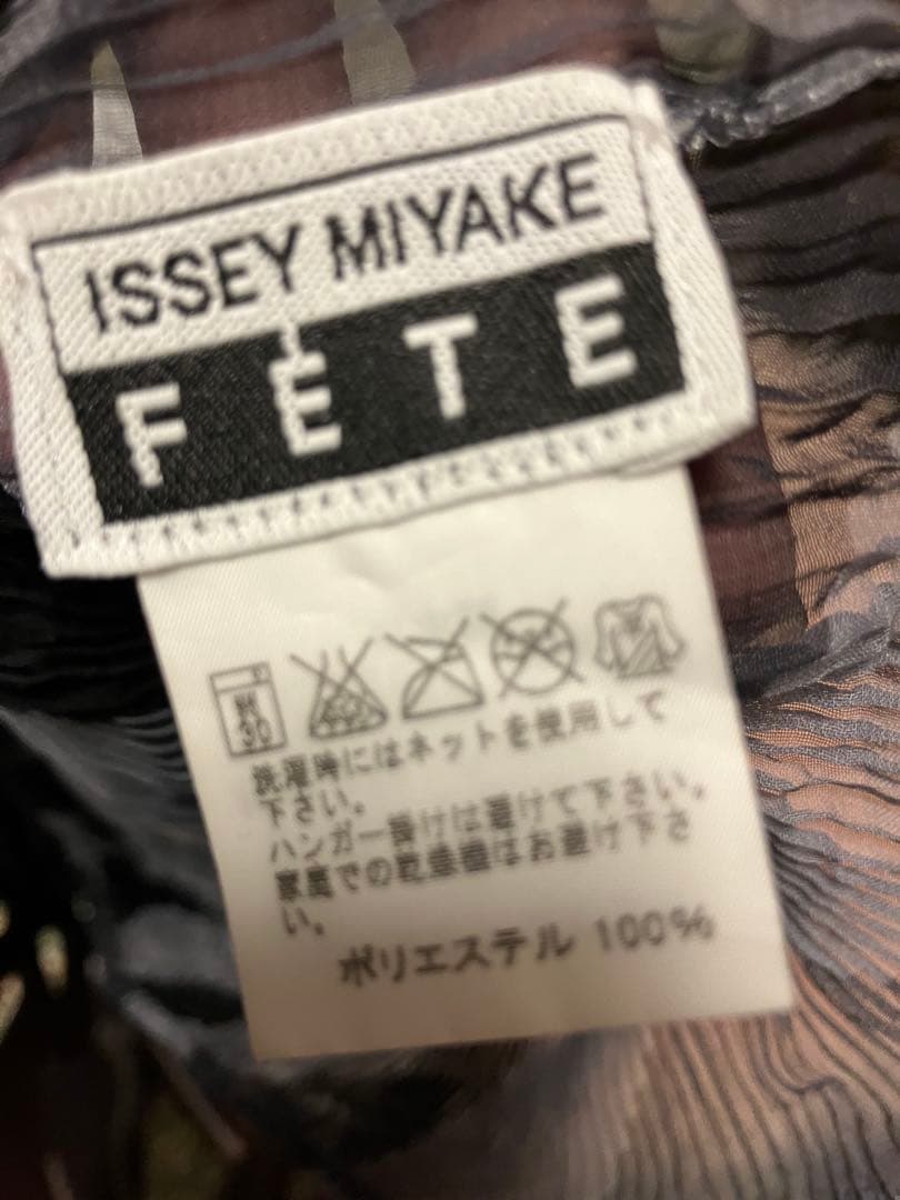 イッセイミヤケ　プリーツプリーズ　長袖　カットソー