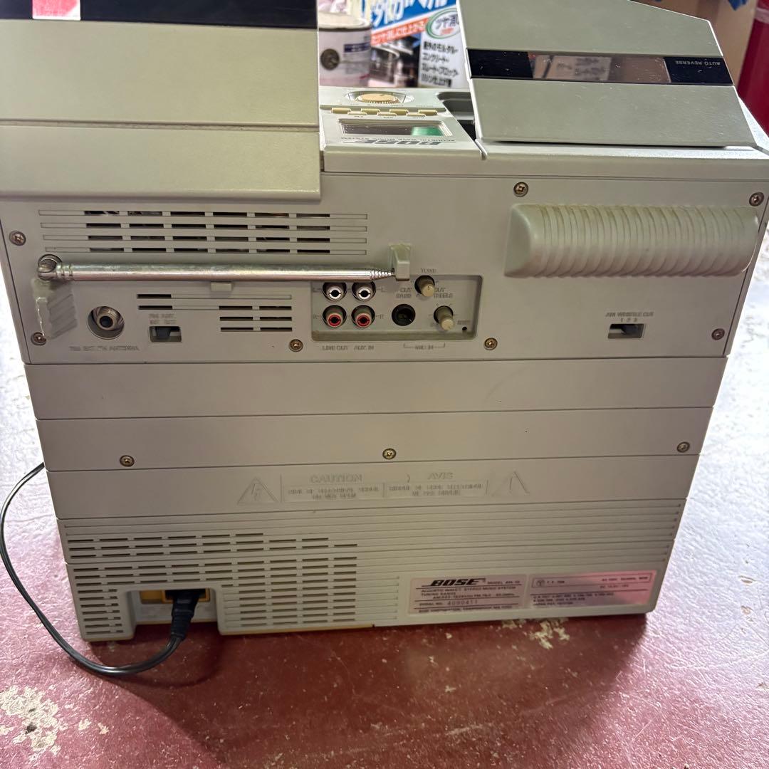 【中古・動作確認済み】BOSE カセット/CD/ラジオ一体型オーディオAW-1D