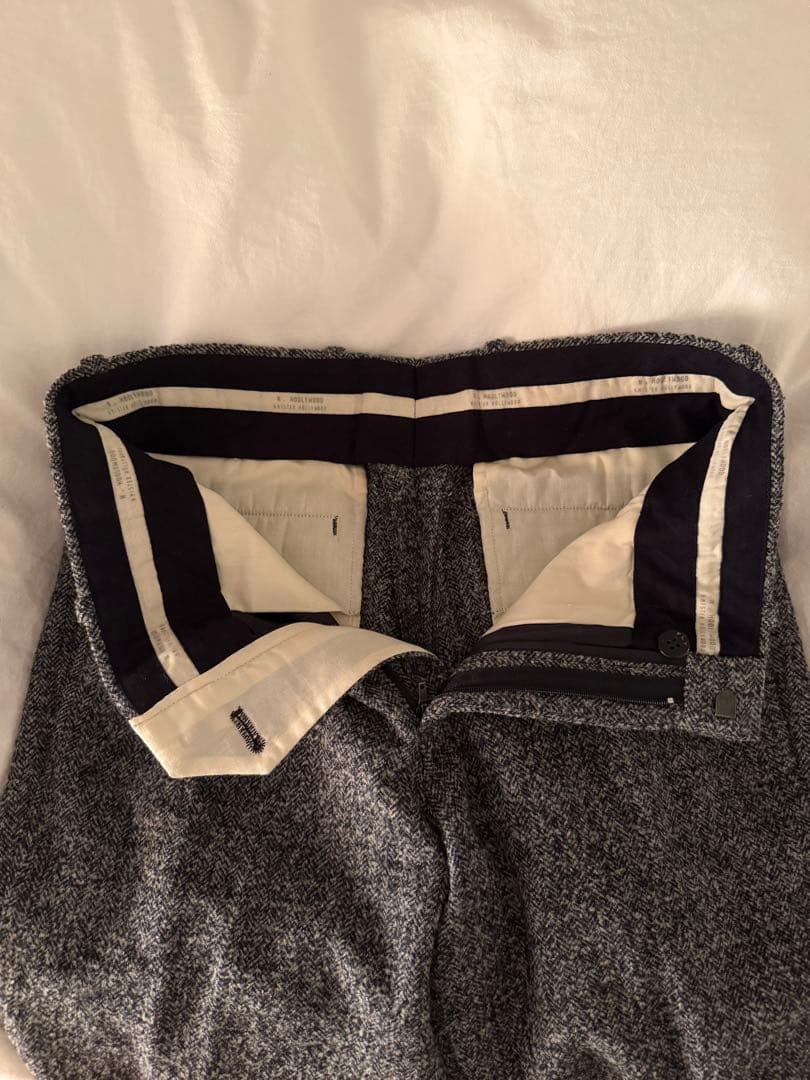 N.Hoolywood ウールスラックス