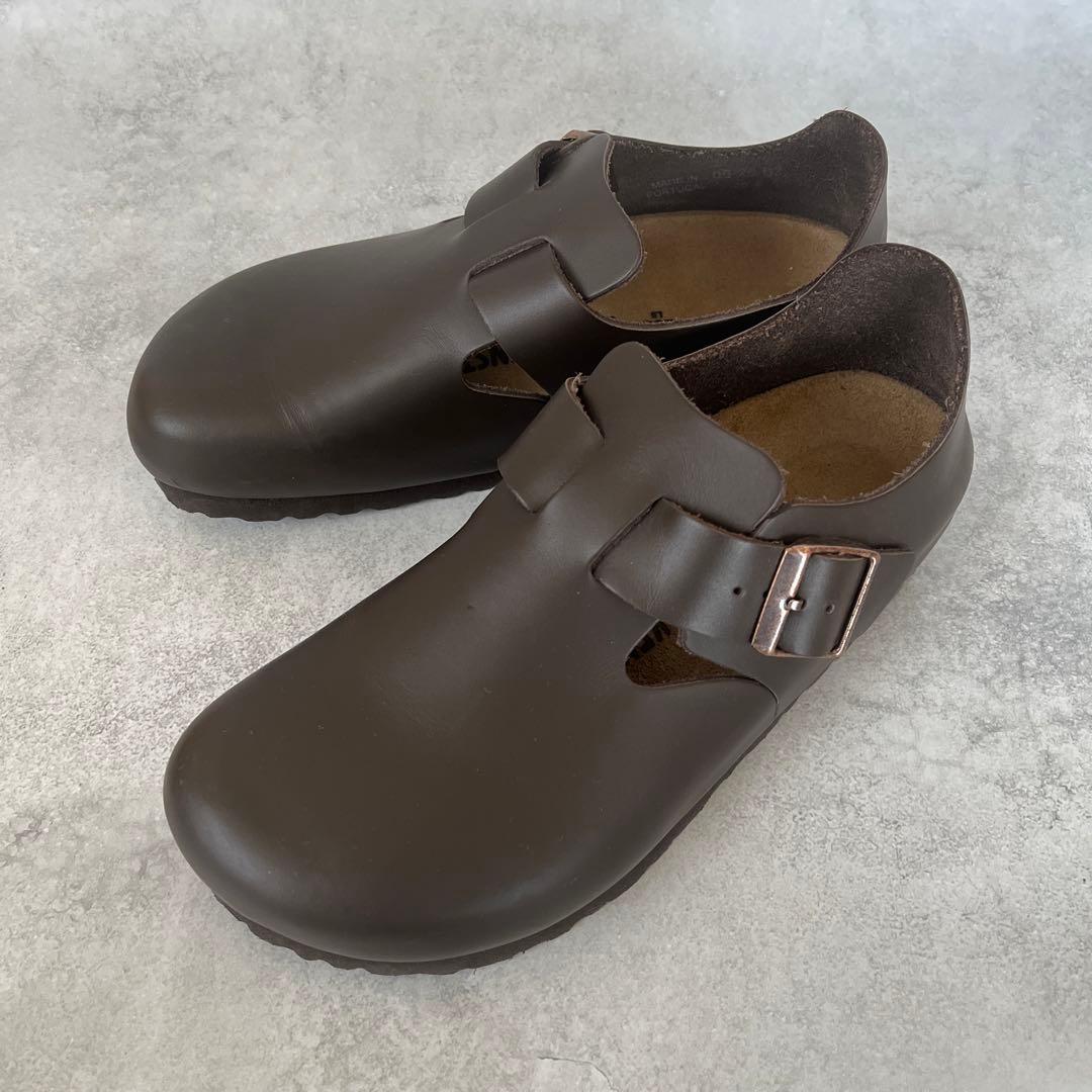 極美品 BIRKENSTOCK LONDON ブラウン レディース 36