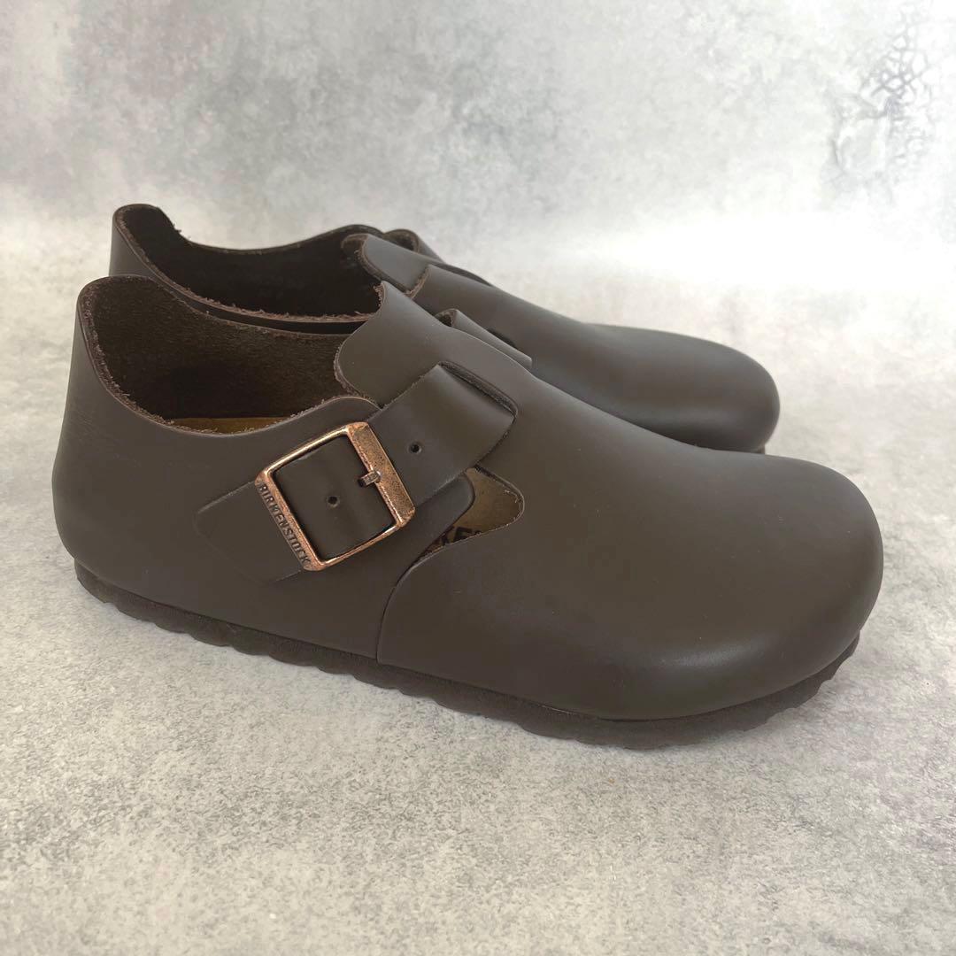 極美品 BIRKENSTOCK LONDON ブラウン レディース 36