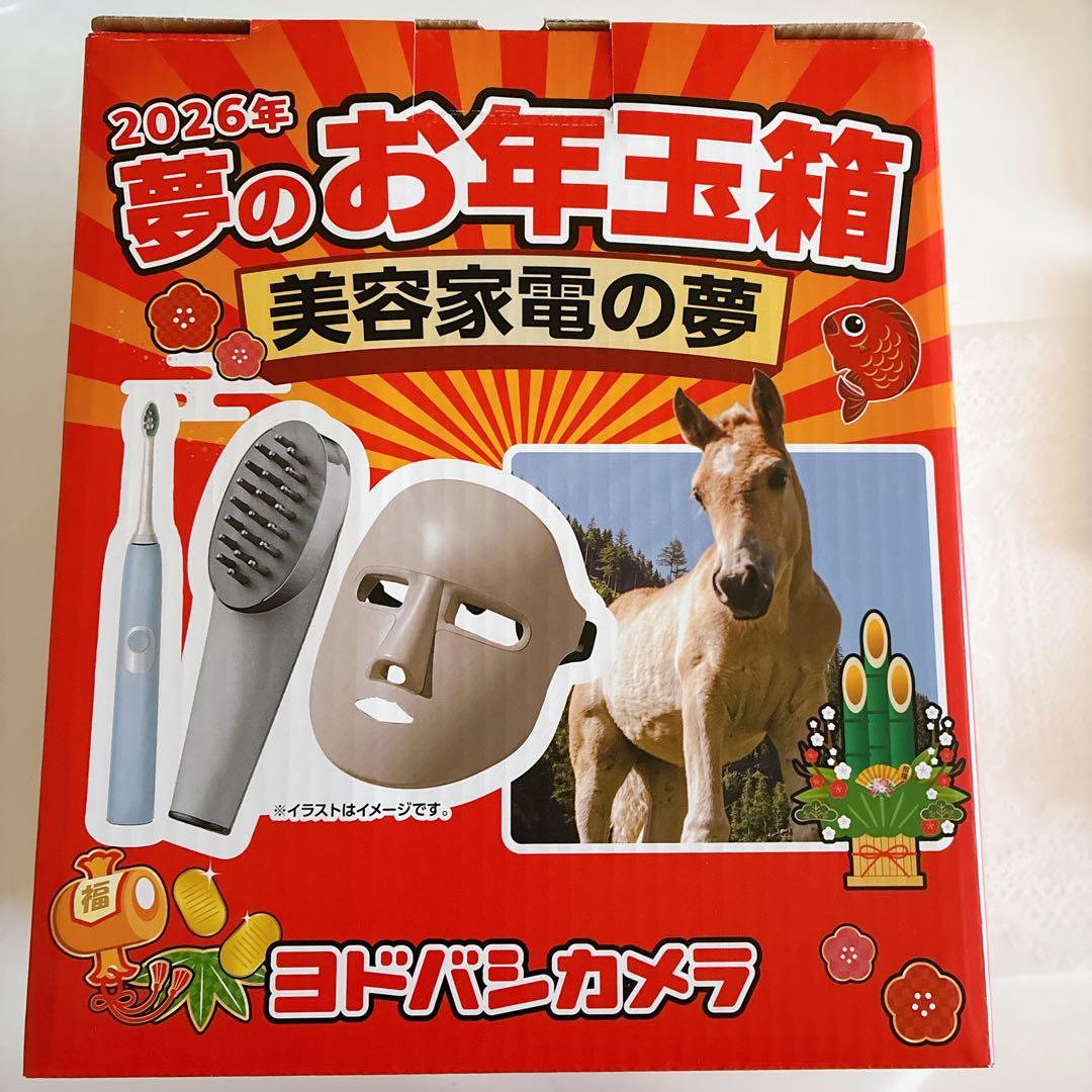 新品 ヨドバシ 2026年夢のお年玉箱 美容家電の夢　福袋 LINKA ミーゼ