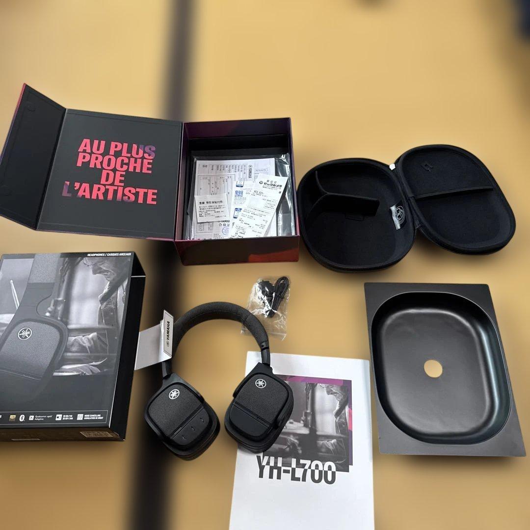 富*助様 YH-L700 ワイヤレスヘッドホン ブラック