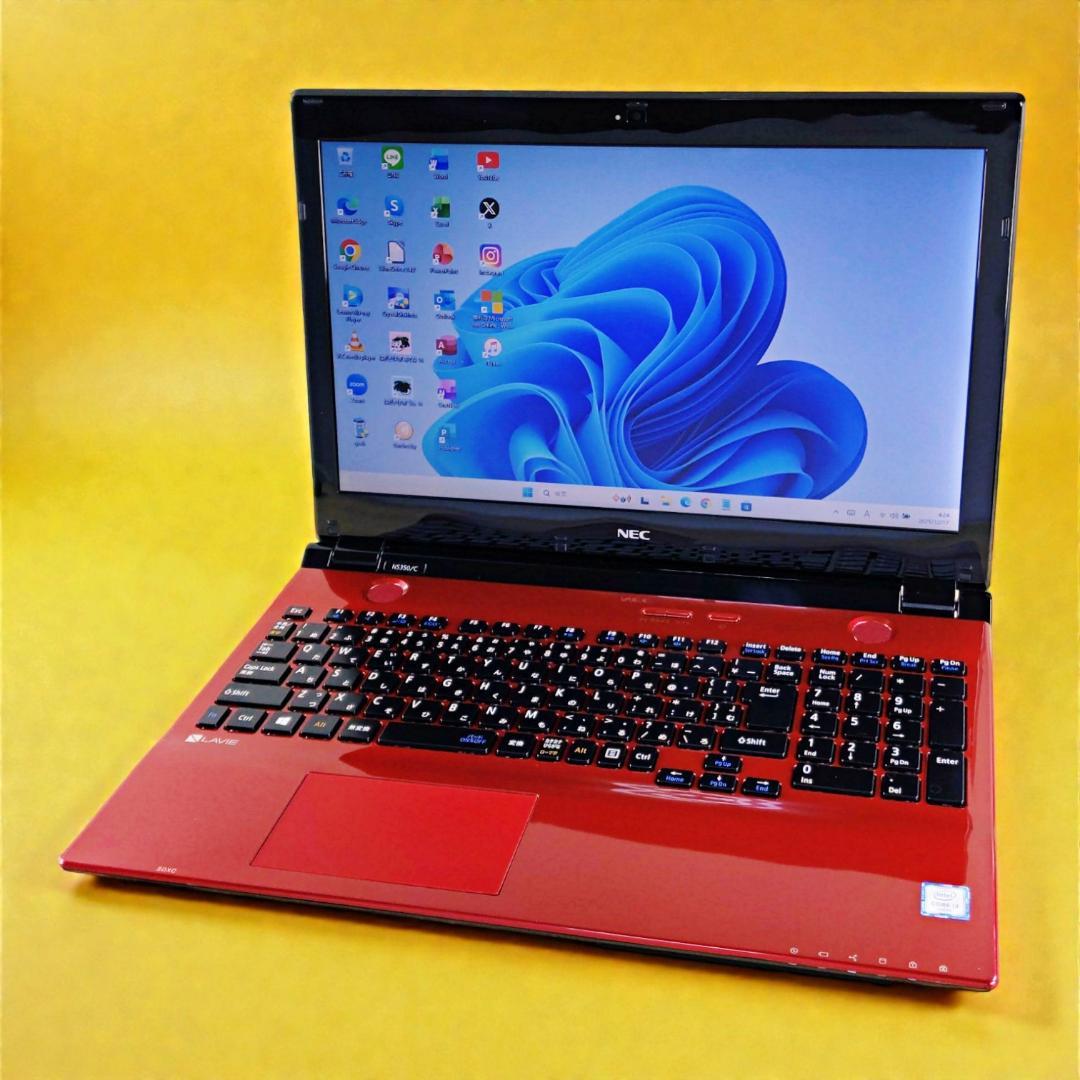 新品SSD☆メモリ16GB☆Win11 ブルーレイ ノートパソコン カメラ付き