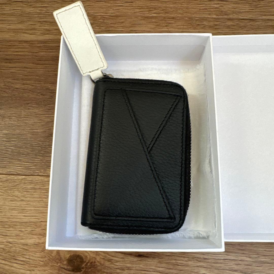MM6 Maison Margiela ブラックレザー財布【値下相談可】
