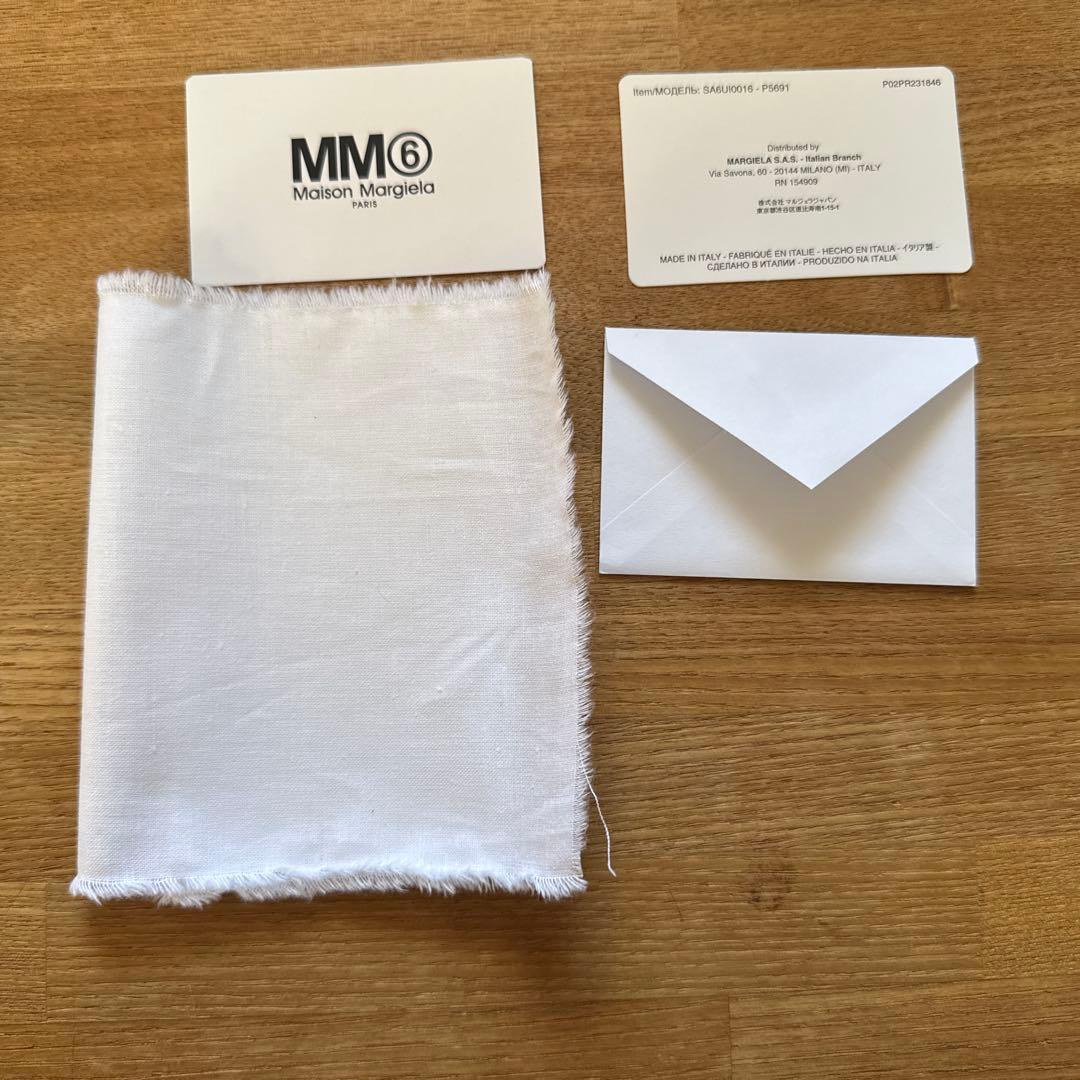 MM6 Maison Margiela ブラックレザー財布【値下相談可】