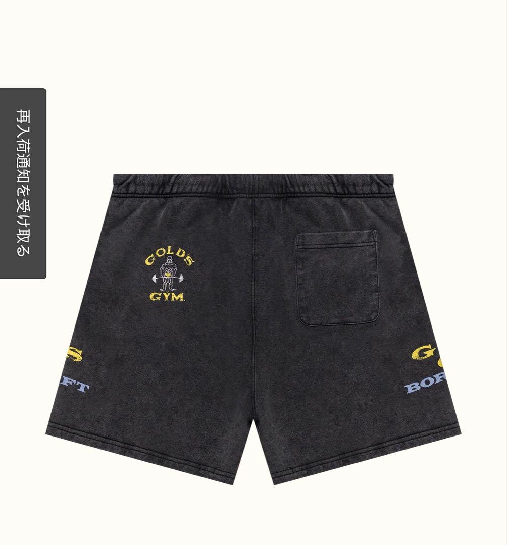 【完売】LYFT GOLD'S GYM ブラックショートパンツL