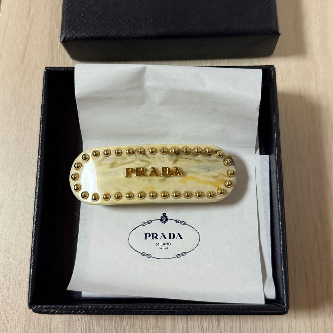 【美品】PRADA PLEX CHAIN JEWEL