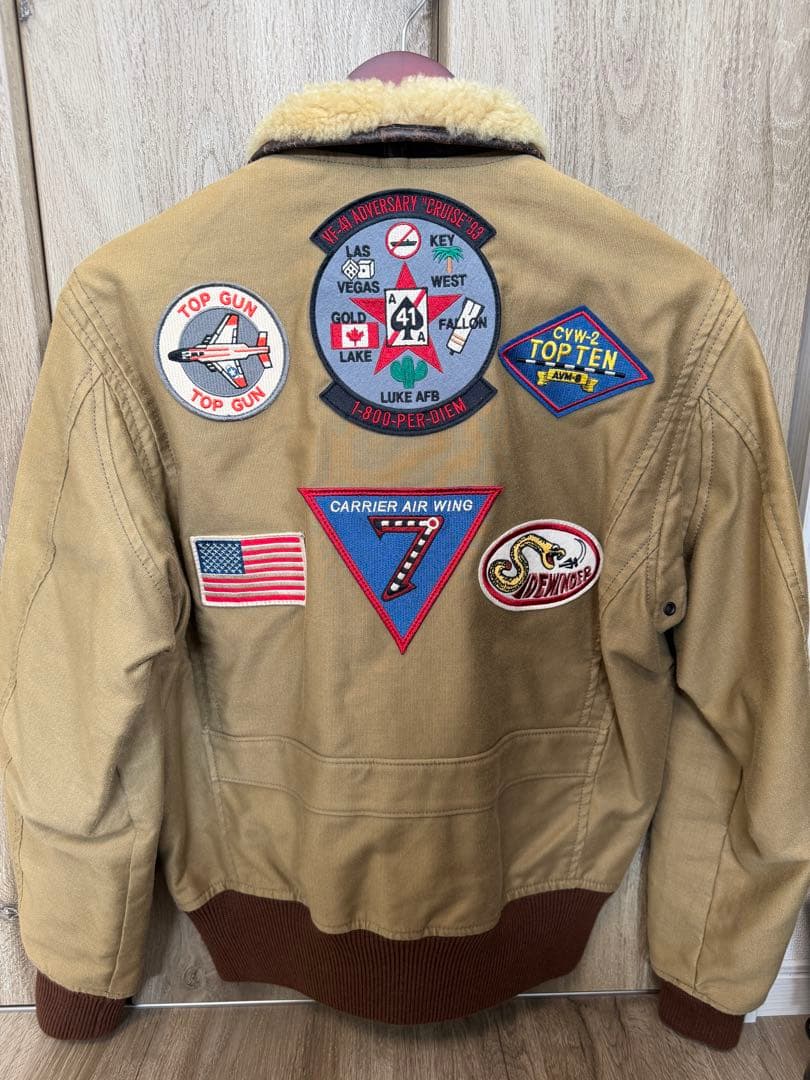 AVIREX コットンG-1タイプ フライトジャケット Lサイズ