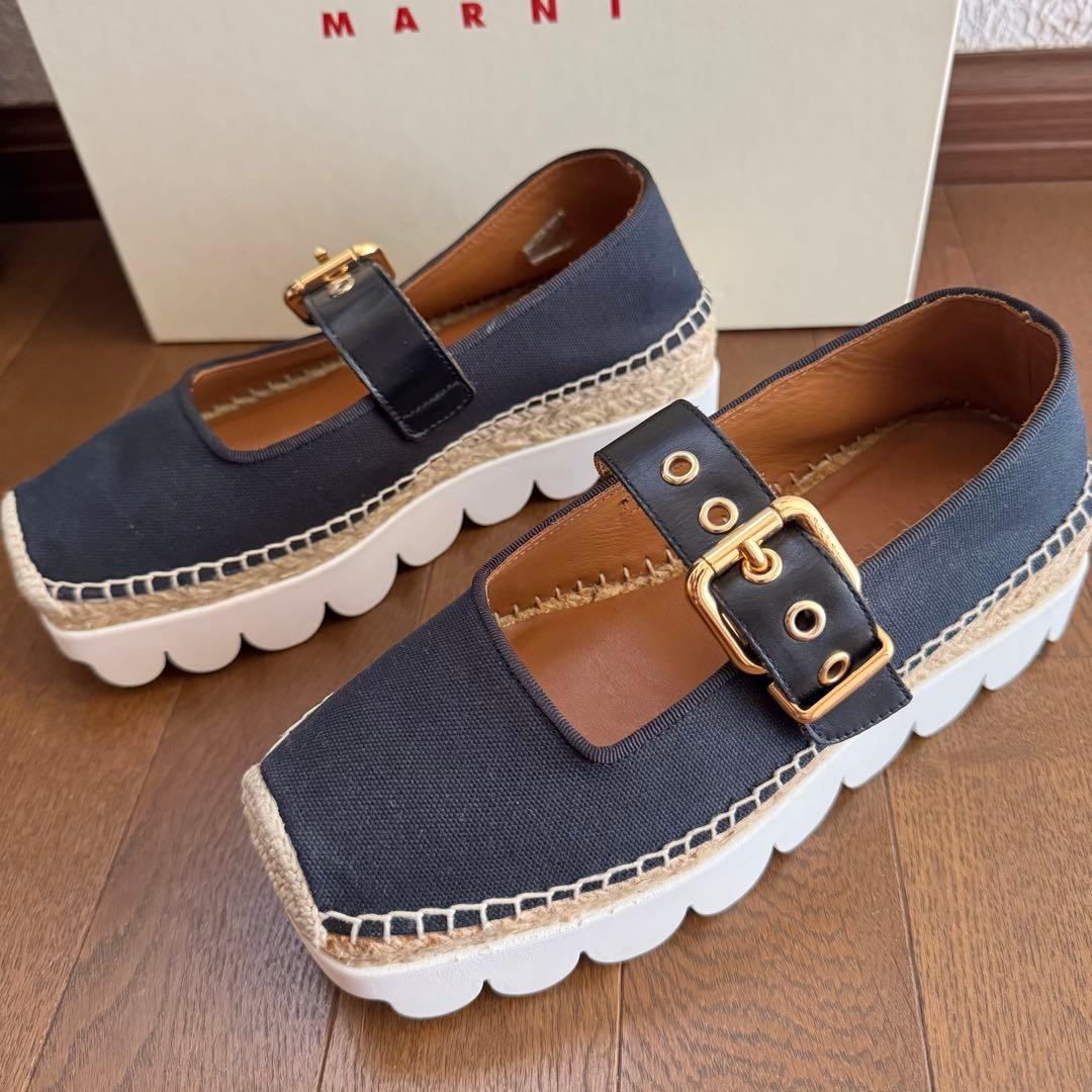 Marni マルニ エスパドリーユ メリージェーン 37